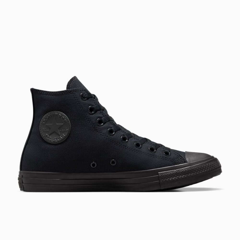 Men's Black Monochrome Chuck Taylor All Star Canvas Size 9 (Women's Size 11)